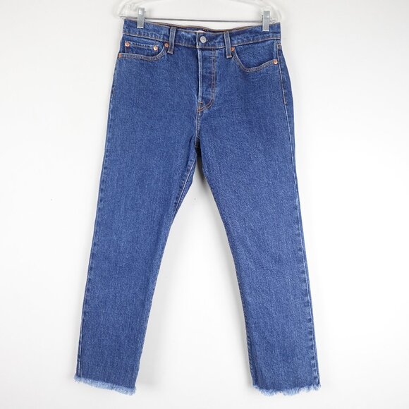 Levi's Premium Wedgie Straight Jeans Women's 29 (31x26) - Picture 1 of 14